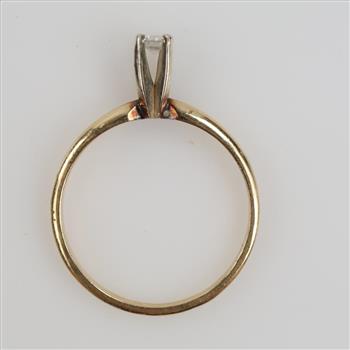14kt Gold Diamond Ring