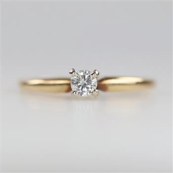 14kt Gold Diamond Ring