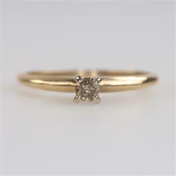 14kt Gold Diamond Ring