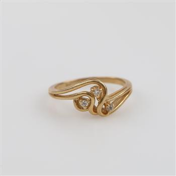 14kt Gold Diamond Ring