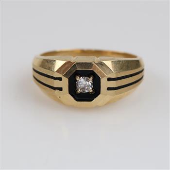 14kt Gold Diamond Ring