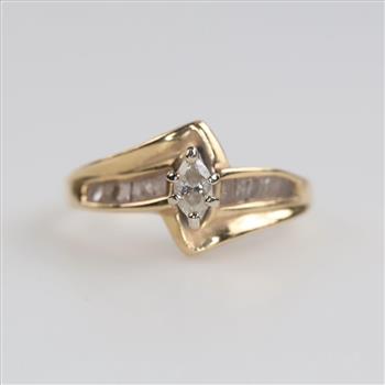 14kt Gold Diamond Ring