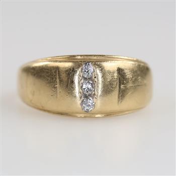 14kt Gold Diamond Ring