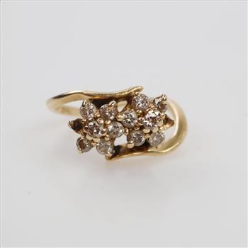 14kt Gold Diamond Ring