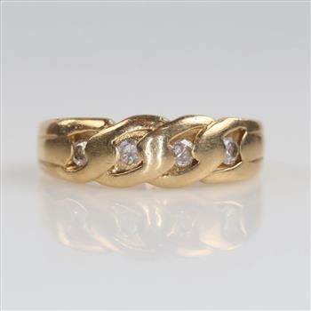 14kt Gold Diamond Ring
