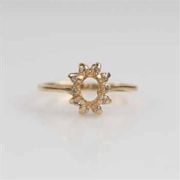14kt Gold Diamond Ring