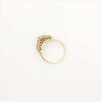 14kt Gold Diamond Ruby Ring