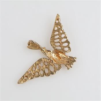 14kt Gold Eagle Pendant