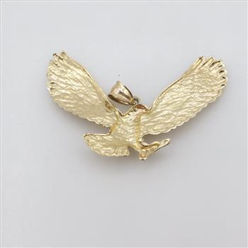 14kt Gold Eagle Pendant