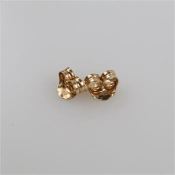 14kt Gold Earring Backings