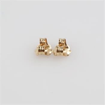 14kt Gold Earring Backings