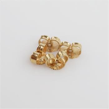 14kt Gold Earring Backs, 4 Pieces