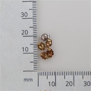 14kt Gold Earring Backs, 5 Pieces