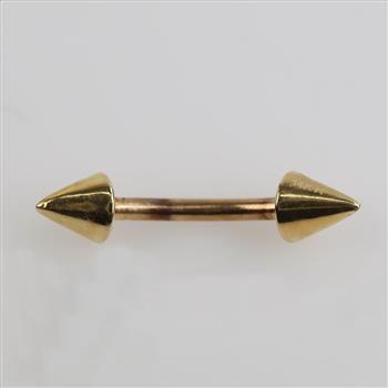 14kt Gold Eyebrow Ring