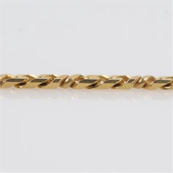14kt Gold Fancy 8 Link Necklace