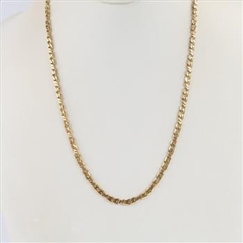 14kt Gold Fancy 8 Link Necklace