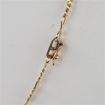 14kt Gold Figaro Chain Necklace