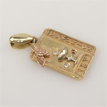 14kt Gold First Communion Pendant