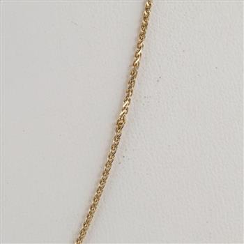 14kt Gold Foxtail Link Necklace