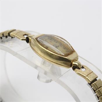14kt Gold & Gold Plated Vintage Hamilton Dress Watch