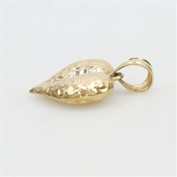 14kt Gold Heart Pendant