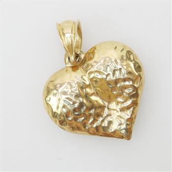 14kt Gold Heart Pendant