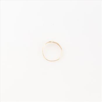 14kt Gold Heart Pinky Ring