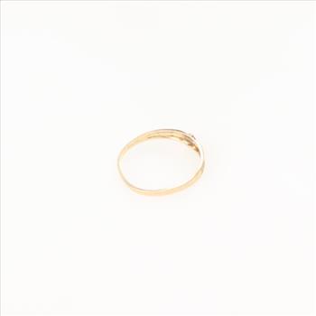 14kt Gold Heart Pinky Ring