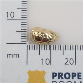 14kt Gold Hollow Ball Pendant
