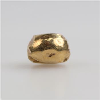 14kt Gold Hollow Ball Stud Earring