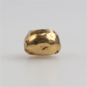 14kt Gold Hollow Ball Stud Earring