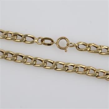 14kt Gold Hollow Bracelet