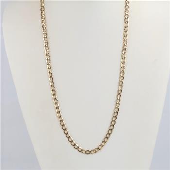 14kt Gold Hollow Necklace