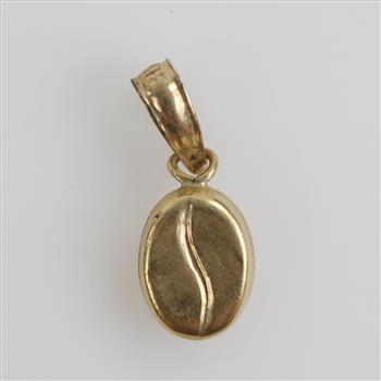 14kt Gold Hollow Pendant
