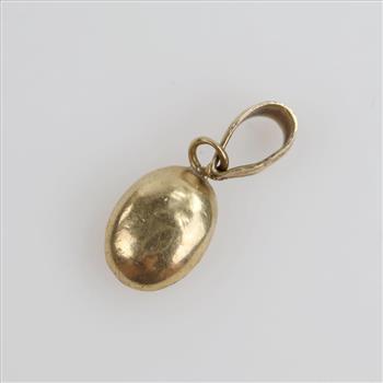 14kt Gold Hollow Pendant