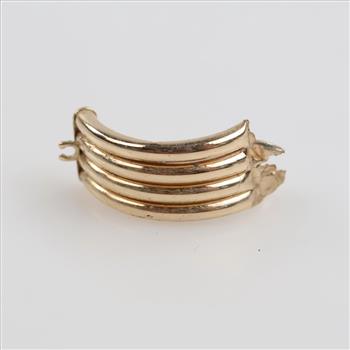 14kt Gold Hollow Piece