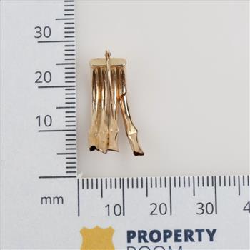 14kt Gold Hollow Piece