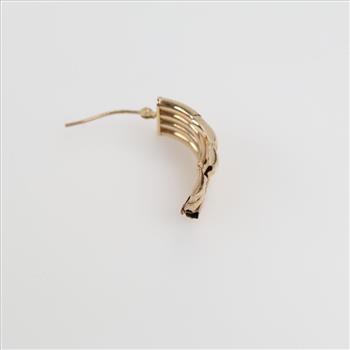 14kt Gold Hollow Piece