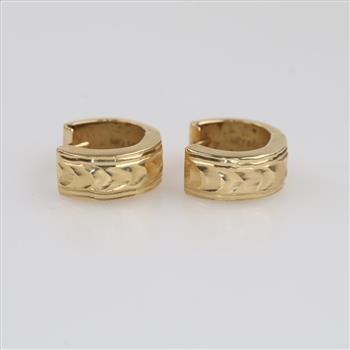 14kt Gold Hoop Earrings