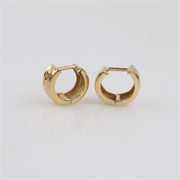 14kt Gold Hoop Earrings
