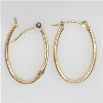 14kt Gold Hoop Earrings