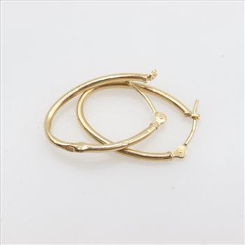14kt Gold Hoop Earrings