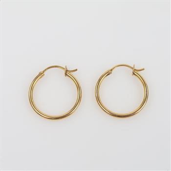 14kt Gold Hoop Earrings
