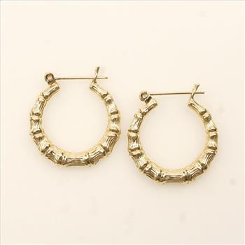 14kt Gold Hoop Earrings