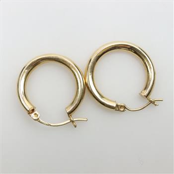 14kt Gold Hoop Earrings