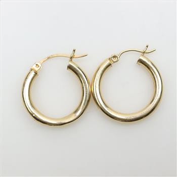 14kt Gold Hoop Earrings