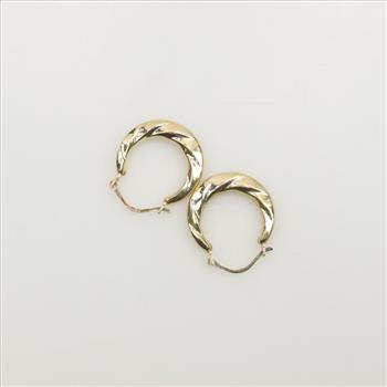 14kt Gold Hoop Earrings