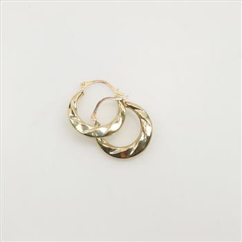 14kt Gold Hoop Earrings