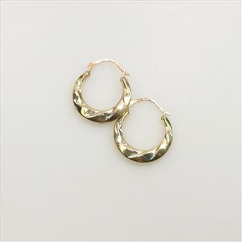 14kt Gold Hoop Earrings
