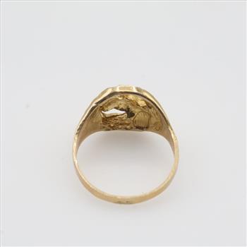 14kt Gold Horse Ring